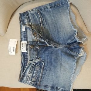 Frame denim shorts